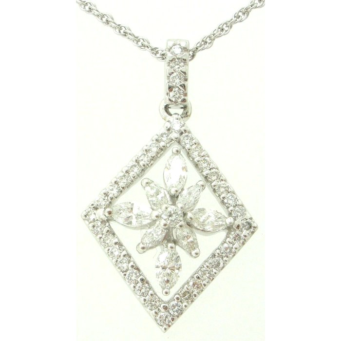 Exquisite Diamond Pendant - z4135/000082