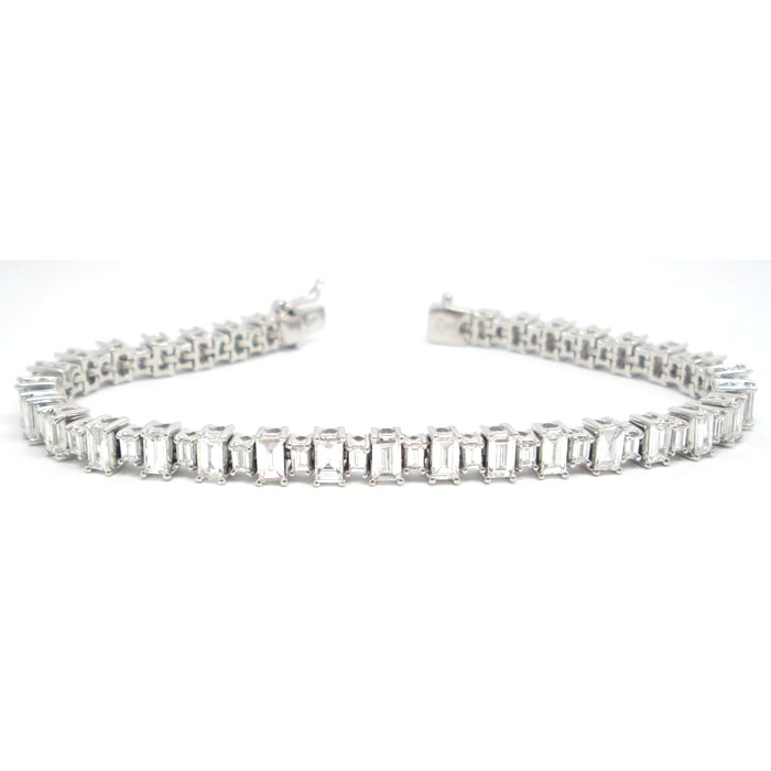Exquisite Diamond Tennis Bracelet - 966