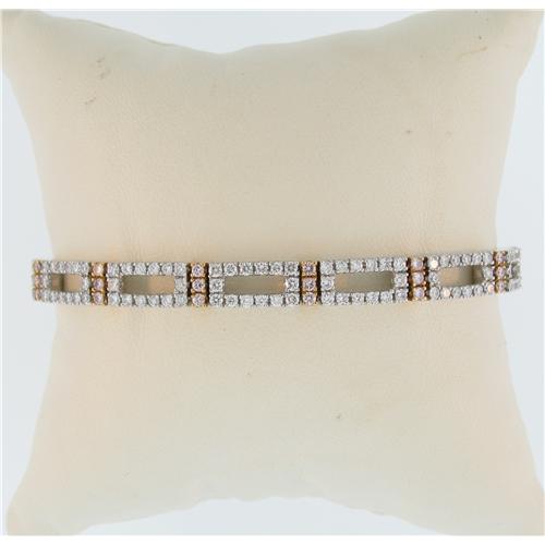 Beautiful Ladies Genuine Gregg Ruth Diamond Bracelet