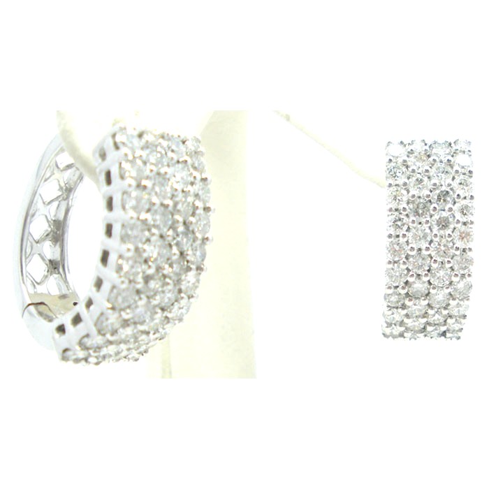 Diamond Mini Hoop Earrings - z4483/980