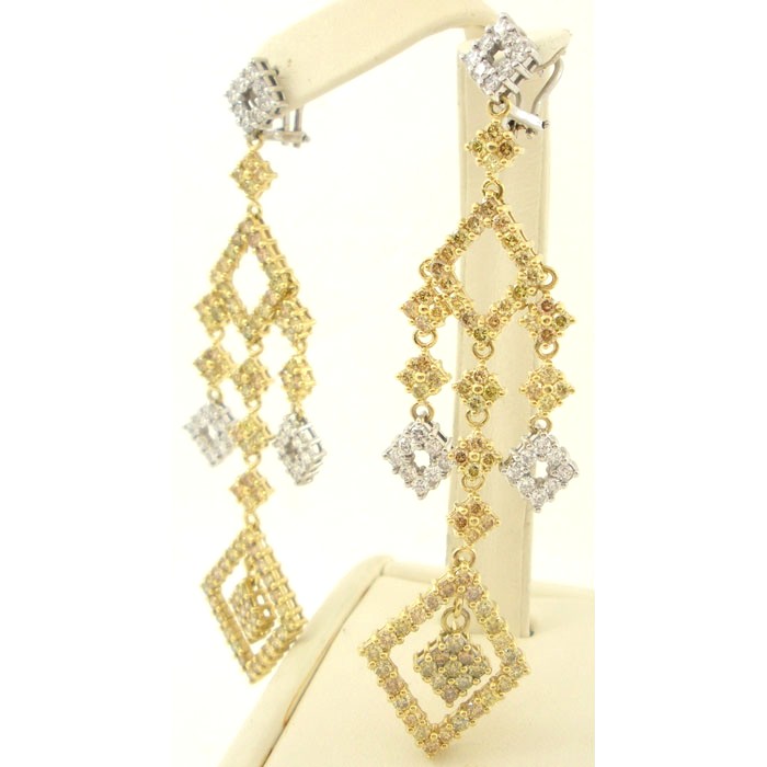 Exquisite Diamond Drop Earrings - TBD1