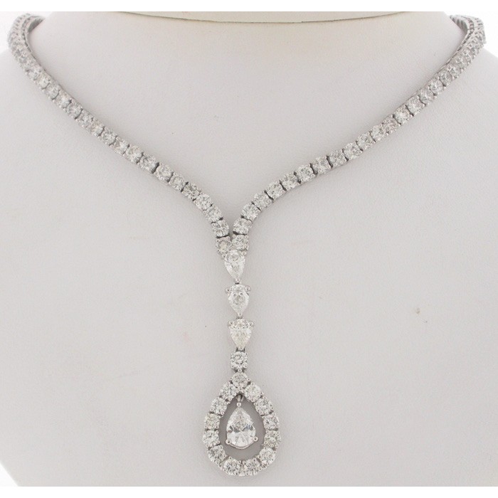 Exquisite Diamond All Around Necklace - 1785 Diamond Necklaces in Boca ...